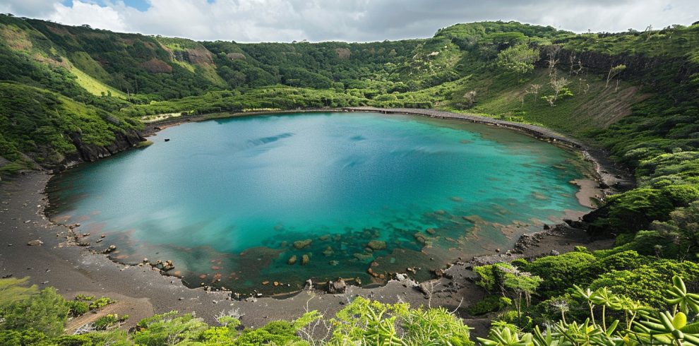 Serene Crater Lake_1727987069